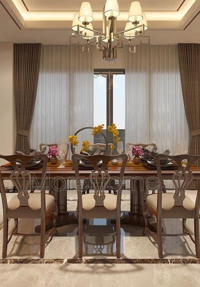  Thiết kế nội thất gỗ tại biệt thự Vinhomes Thăng Long